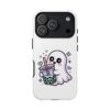 1907339813852275072_2048.jpeg Cute Ghost Boba Phone Case – Kawaii Bubble Tea Ghost Cover | Spooky Cute Aesthetic Case