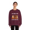 Funny Dog Halloween Sweatshirt – Happy Howl-O-Ween Dog Costume Graphic Sweatshirt | Cute Dog Halloween Party Sweatshirt