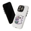 2297461775439805033_2048.jpeg Cute Ghost Boba Phone Case – Kawaii Bubble Tea Ghost Cover | Spooky Cute Aesthetic Case