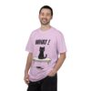 Funny Cat Graphic Tee – Spilled Coffee “What..” Shirt | Cute Cat Meme T-Shirt | Aesthetic Streetwear