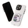2730385058171417989_2048.jpeg Cute Ghost Boba Phone Case – Kawaii Bubble Tea Ghost Cover | Spooky Cute Aesthetic Case