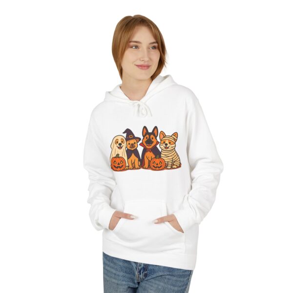 Halloween Pets Hoodie — Cute Dogs & Cat with Pumpkins