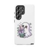 2734736006899924539_2048.jpeg Cute Ghost Boba Phone Case – Kawaii Bubble Tea Ghost Cover | Spooky Cute Aesthetic Case