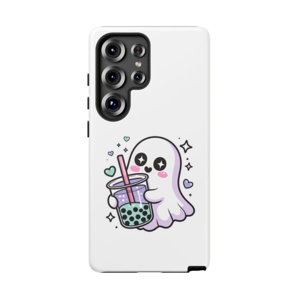 2734736006899924539_2048.jpeg Cute Ghost Boba Phone Case – Kawaii Bubble Tea Ghost Cover | Spooky Cute Aesthetic Case