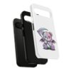 Pastel Goth Teddy Bear Phone Case – Creepy Cute Winged Bear with Scythe | Kawaii Goth Aesthetic Case