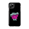 Peaceful Mind Angel Graphic iPhone Case – Chamuel Celestial Art | Angelcore Aesthetic