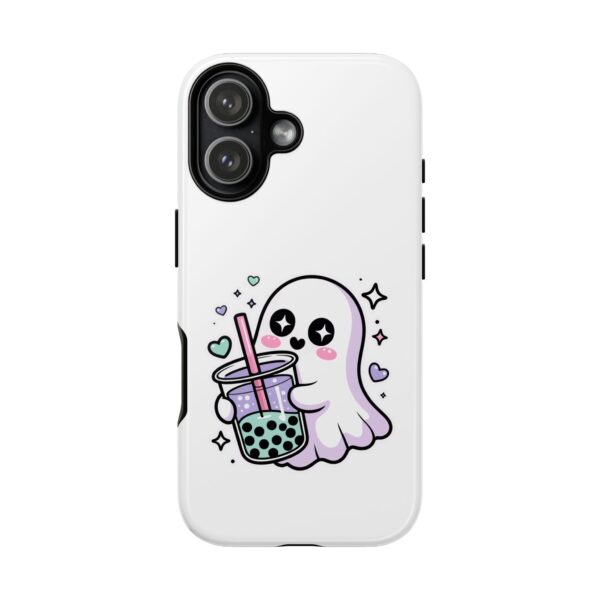 3180045406831767410_2048.jpeg Cute Ghost Boba Phone Case – Kawaii Bubble Tea Ghost Cover | Spooky Cute Aesthetic Case