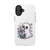 319719939163827707_2048.jpeg Cute Ghost Boba Phone Case – Kawaii Bubble Tea Ghost Cover | Spooky Cute Aesthetic Case