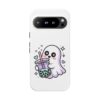 3277661059951260385_2048.jpeg Cute Ghost Boba Phone Case – Kawaii Bubble Tea Ghost Cover | Spooky Cute Aesthetic Case