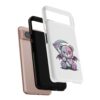 Pastel Goth Teddy Bear Phone Case – Creepy Cute Winged Bear with Scythe | Kawaii Goth Aesthetic Case