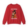 Witch Girl with Pumpkin & Dog Sweatshirt — Cute Halloween Crewneck