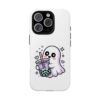 4162551515220180610_2048.jpeg Cute Ghost Boba Phone Case – Kawaii Bubble Tea Ghost Cover | Spooky Cute Aesthetic Case