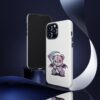 Pastel Goth Teddy Bear Phone Case – Creepy Cute Winged Bear with Scythe | Kawaii Goth Aesthetic Case