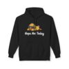 Funny Duck Graphic Hoodie – “Nope. Not Today.” Lazy Animal Meme wear | Cute Duck Illustration Hoodie | Aesthetic Streetwear