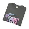 Pastel Goth Teddy Bear T-Shirt – Cute Dark Aesthetic Bear with Scythe | Creepy Cute Kawaii Goth Graphic