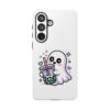 4701321378125680591_2048.jpeg Cute Ghost Boba Phone Case – Kawaii Bubble Tea Ghost Cover | Spooky Cute Aesthetic Case