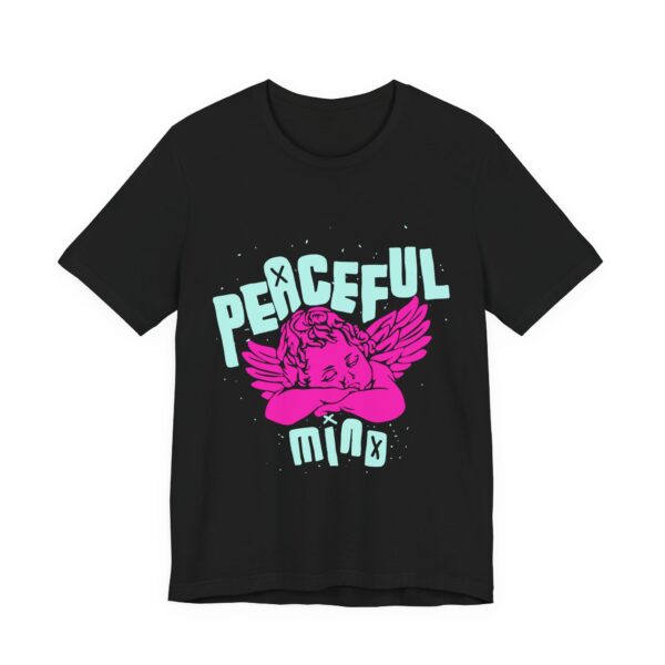 Retro Angel Graphic T-Shirt – Pastel Aesthetic Unisex Tee | Cute Angel Shirt | Bella Canvas 3001 Streetwear