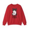 4790778020411344953_2048.jpeg Funny Cat Coffee Sweatshirt – Coffee Because Murder Is Wrong | Sarcastic Cat Lover Graphic