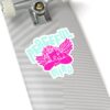 Retro Angel Sticker – Pastel Aesthetic Angelcore Vinyl Sticker | Cute Laptop & Water Bottle Decal