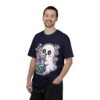 Cute Ghost Boba Tea T-Shirt – Kawaii Ghost Bubble Tea Shirt | Funny Spooky Cute Graphic Tee