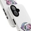 Pastel Goth Teddy Bear Phone Case – Creepy Cute Winged Bear with Scythe | Kawaii Goth Aesthetic Case