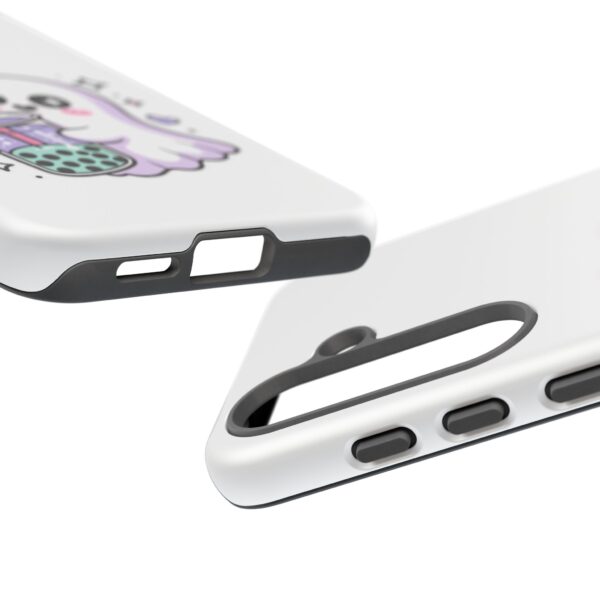 5095256970645957193_2048.jpeg Cute Ghost Boba Phone Case – Kawaii Bubble Tea Ghost Cover | Spooky Cute Aesthetic Case