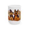 Funny Dog Halloween Mug – Happy Howl-O-Ween Dog Costume Coffee Cup | Dog Lover Halloween Gift
