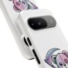Pastel Goth Teddy Bear Phone Case – Creepy Cute Winged Bear with Scythe | Kawaii Goth Aesthetic Case