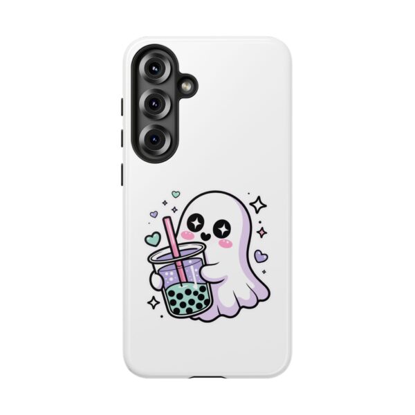 6104152994063870096_2048.jpeg Cute Ghost Boba Phone Case – Kawaii Bubble Tea Ghost Cover | Spooky Cute Aesthetic Case