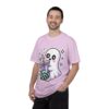 Cute Ghost Boba Tea T-Shirt – Kawaii Ghost Bubble Tea Shirt | Funny Spooky Cute Graphic Tee