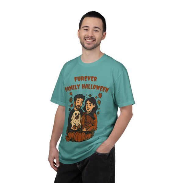 Furever Family Halloween Shirt – Couple Dog Lover Halloween Tee | Pet Family Graphic Shirt