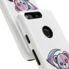 Pastel Goth Teddy Bear Phone Case – Creepy Cute Winged Bear with Scythe | Kawaii Goth Aesthetic Case