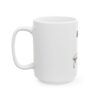 Funny Cat Coffee Mug – Spilled Coffee “What..” Cat Illustration | Cute Cat Lover Gift