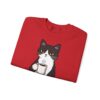 6853693079728397010_2048.jpeg Funny Cat Coffee Sweatshirt – Coffee Because Murder Is Wrong | Sarcastic Cat Lover Graphic