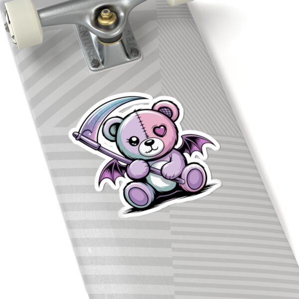 7030717552698362032_1200.jpeg Cute Pastel Goth Teddy Bear Sticker – Creepy Cute Winged Bear with Scythe | Kawaii Goth Vinyl Decal