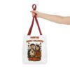 Halloween Dog Tote Bag — Dog Lover “Furever Family Halloween” Autumn Pumpkin Pet Tote