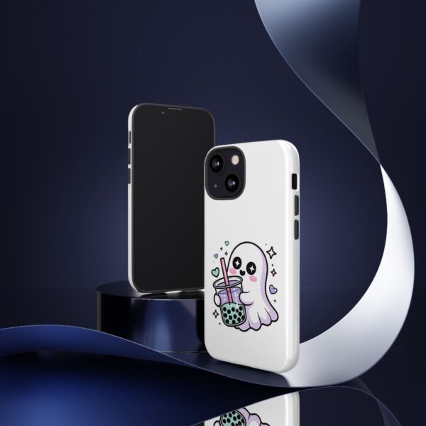 797805833096381283_2048.jpeg Cute Ghost Boba Phone Case – Kawaii Bubble Tea Ghost Cover | Spooky Cute Aesthetic Case