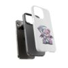 Pastel Goth Teddy Bear Phone Case – Creepy Cute Winged Bear with Scythe | Kawaii Goth Aesthetic Case