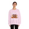 Funny Dog Halloween Sweatshirt – Happy Howl-O-Ween Dog Costume Graphic Sweatshirt | Cute Dog Halloween Party Sweatshirt