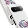 Pastel Goth Teddy Bear Phone Case – Creepy Cute Winged Bear with Scythe | Kawaii Goth Aesthetic Case
