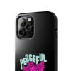 Peaceful Mind Angel Graphic iPhone Case – Chamuel Celestial Art | Angelcore Aesthetic