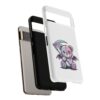 Pastel Goth Teddy Bear Phone Case – Creepy Cute Winged Bear with Scythe | Kawaii Goth Aesthetic Case