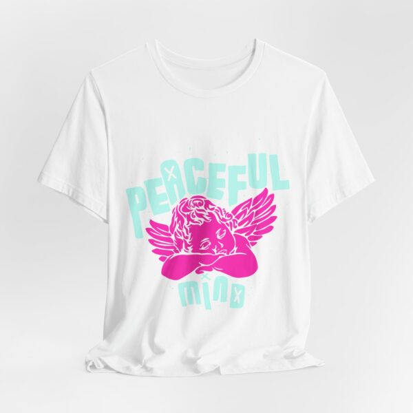 Retro Angel Graphic T-Shirt – Pastel Aesthetic Unisex Tee | Cute Angel Shirt | Bella Canvas 3001 Streetwear