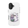 9110408793444751143_2048.jpeg Cute Ghost Boba Phone Case – Kawaii Bubble Tea Ghost Cover | Spooky Cute Aesthetic Case