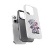 Pastel Goth Teddy Bear Phone Case – Creepy Cute Winged Bear with Scythe | Kawaii Goth Aesthetic Case