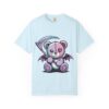 Pastel Goth Teddy Bear T-Shirt – Cute Dark Aesthetic Bear with Scythe | Creepy Cute Kawaii Goth Graphic
