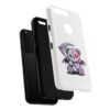 Pastel Goth Teddy Bear Phone Case – Creepy Cute Winged Bear with Scythe | Kawaii Goth Aesthetic Case