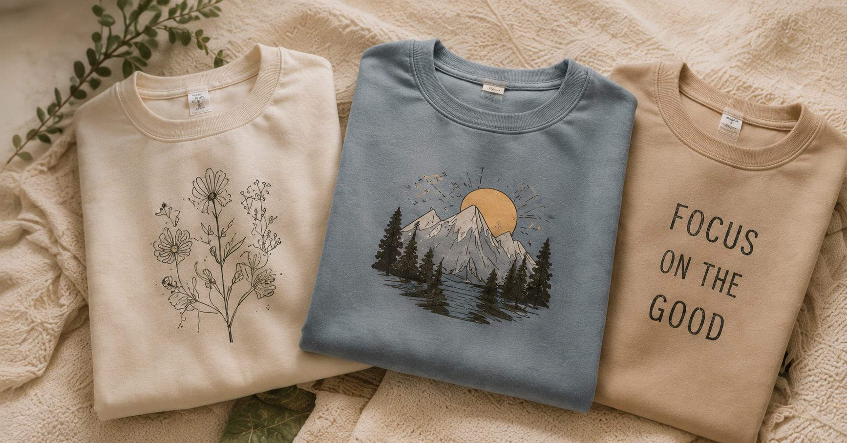 Graphic sweatshirts featuring artistic designs and comfortable everyday fashion.