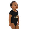 Organic cotton Papa Bear Baby Bodysuit | Cute Bear Newborn Outfit Gift