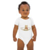 Organic cotton Papa Bear Baby Bodysuit | Cute Bear Newborn Outfit Gift